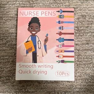 NWT.  Nurse Pens Set - 10 Pieces